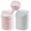 2Pcs Plastic Garbage Containers Assorted Colors for Home Use 3