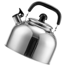 whistling tea kettle for stovetop gas induction stainless steel 4l