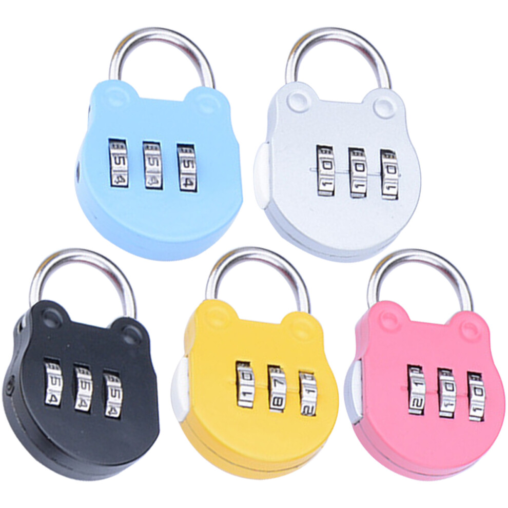 5Pcs Multi-Function Combination Padlocks For Household Lockers 3261487240199