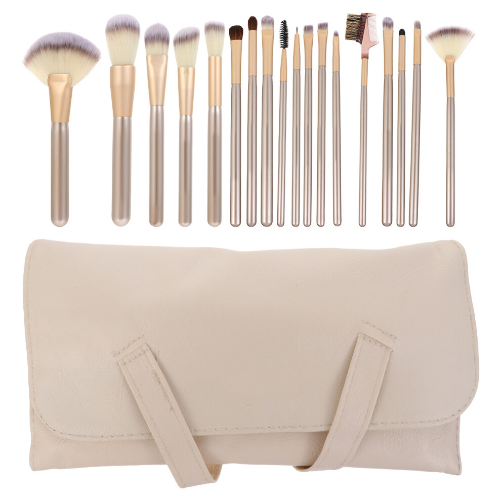 Totority 18Pcs Professional Makeup Brushes For Foundation Face Powder