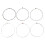 2 Sets Nickel-Plated Guitar Strings Musical Instrument Accessories 11