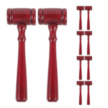 10 Pcs Mini Gavel Toy For Kids Lawyer Costume Party Accessory Prop