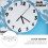 Minimalist Clock World Time Wall Clock Silver Acrylic 1 Set 11