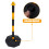 Ensemble Poteau De Délimitation Portable Pour 7