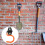 3Pcs Garage Hook Garden Tool Organizer Heavy Duty 9