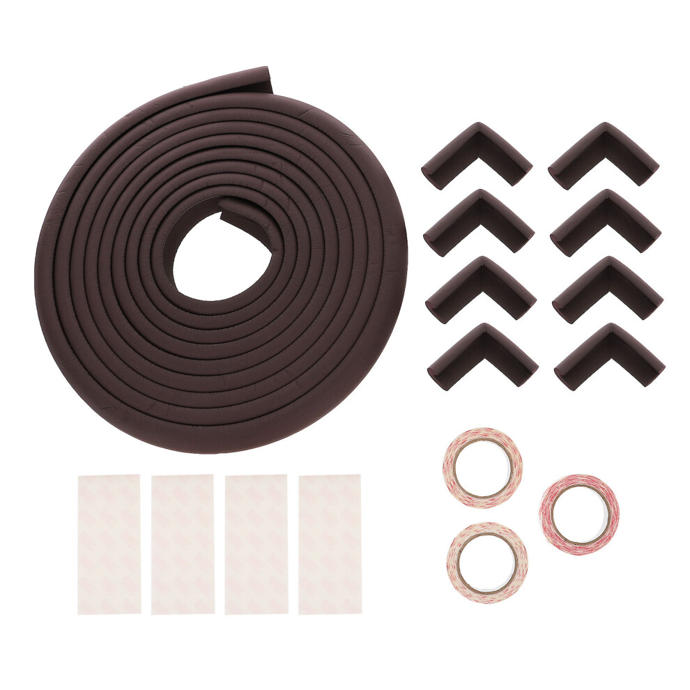 1Set Baby Corner Protector Nbr Foam Edges Guards For Home Safety Brown Ohphcall