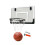 1pc No Punching Hanging Basketball Board Mini Backboard Black 9