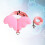 Kitten Harness Pet Leash Pink Pvc 1set 10