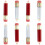 8 Pièces Tubes À Rouge À Vides En Forme De Crayon 11