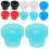 100Pcs Silicone Pin Cushion Coil Needles Grommets Tools Mixed Color 7