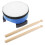 One Set Floor Drum With Mallets Percussion Instrument Hand Drum 7