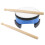One Set Floor Drum With Mallets Percussion Instrument Hand Drum 11