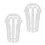 50Pcs with Lid Holes for Takeaway 1