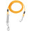 Laisse Petite Moyenne Taille En Acier Orange 1