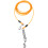 Laisse Petite Moyenne Taille En Acier Orange 11