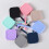 Small Square Silicone Small Purse Coin Wallet Small-Navy Blue 7