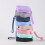 Small Square Silicone Small Purse Coin Wallet Small-Navy Blue 6