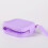Small Square Silicone Small Purse Coin Wallet Small-Navy Blue 4
