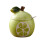 Fruit Shaped Ceramic Sugar Bowl Salt Pot With Lid And Spoon 1