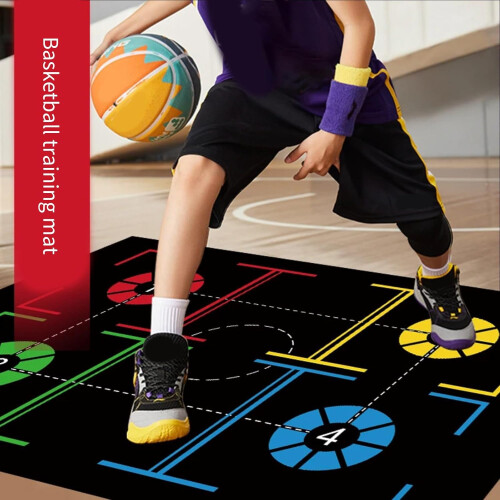 Basketball Steps Training Mat Indoor Exercise Mat Basketball Traction Plan Ref: 5787 1