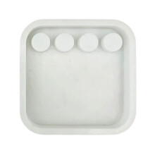 Silicone Craft Mould Resin Castings Mold 3D Candle Holder