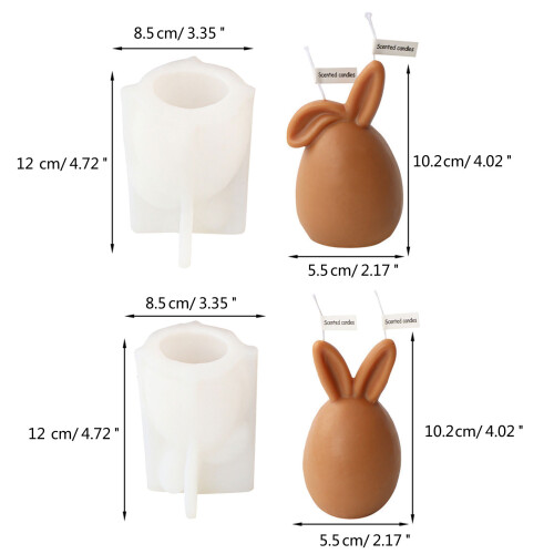 Handicrafts Making Cylinders Molds Silicone DIY Aromatherapy 2
