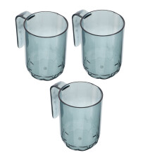 3Pcs Nordic Style Plastic Toothbrush Cups For Bathroom Travel