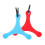 2Pcs Red Silicone Chewing Necklace Autism Aid Pendant Durable Teether 8