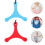 2Pcs Red Silicone Chewing Necklace Autism Aid Pendant Durable Teether 6