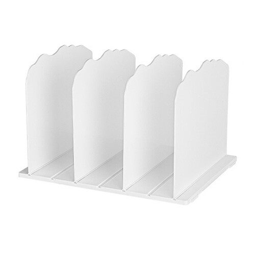 Functional Closet Shelf Dividers Multipurpose Closet-White 4