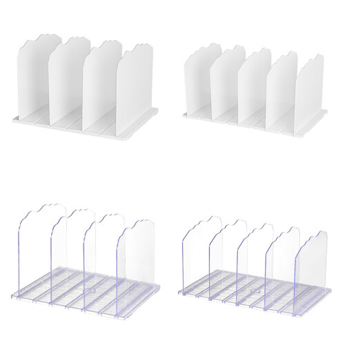 Functional Closet Shelf Dividers Multipurpose Closet-White 4 1