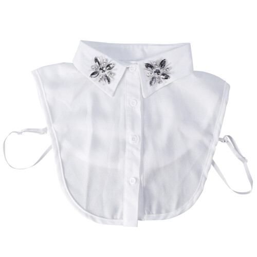 Blusa Cuello Falso Gargantilla Extraíble 2