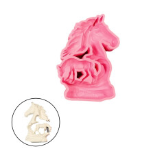 Moule en Silicone pour moulage de chevaux, moules en résine
