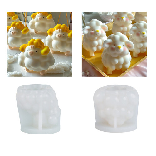 Eye Catching Sheep Dessert Baking Tool Dessert Cake Embosser-A 2