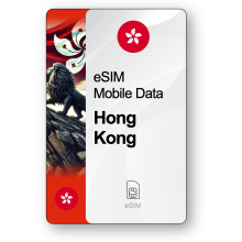 eSIM Internet Hong Kong, valido 30 giorni, traffico 10 GB