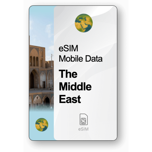 eSIM Internet Μέση Ανατολή, ισχύει για 30 ημέρες, κίνηση 10 GB