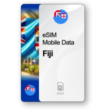 eSIM Internet Fiji, valido 30 giorni, traffico 10 GB
