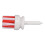 Golf-Tees aus Kunststoff mit langer Ballbasis und 10