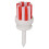 Golf-Tees aus Kunststoff mit langer Ballbasis und 3