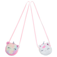 2 Unicorn Portemonnee Muntzak Crossbody Buitenreizen
