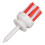Golf-Tees aus Kunststoff mit langer Ballbasis und 7