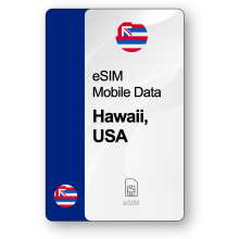 eSIM Internet Havaj, USA, platný 7 dni, prenos Neobmedzený