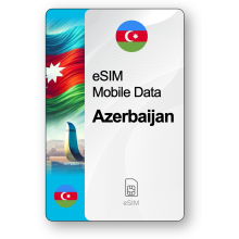 Internet eSIM Azerbaïdjan, valable 7 jours, trafic Illimité