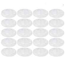 1000 Stuks Transparante Plastic T-Shirt Knopen 20Mm Voor Naaien