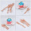 10Stk Party Dessert Mini Gabeln Einweg-Mini-Gabel Kuchen Eiskrem Gabel 10