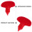 100 Stks Flocking Cartoon Beerpop Accessoire 7