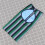 1 Delantal Impermeable Con Adhesiva Verde 4