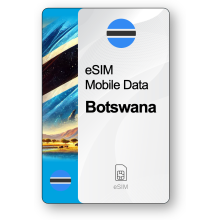 eSIM Internet Botswana, gültig 30 Tage, Verkehr 10 GB