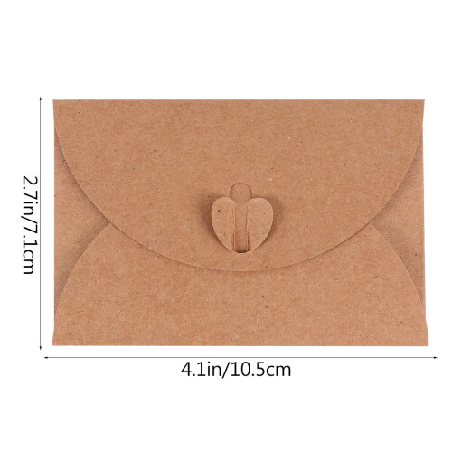 20 pezzi buste carta te con schede per 1