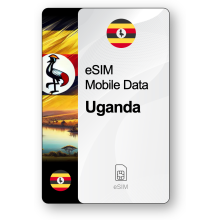 eSIM Internet Uganda, gültig 7 Tage, Verkehr Unbegrenzt